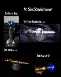 My sonic screwdriver prop by Aerindarkwater