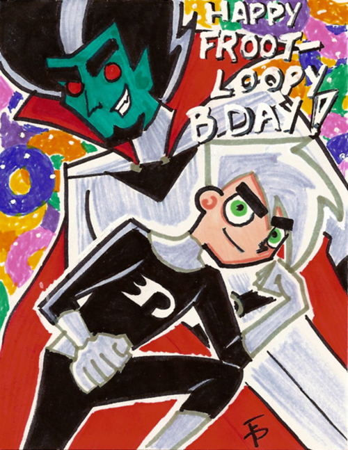 Frootloopy BDay Card