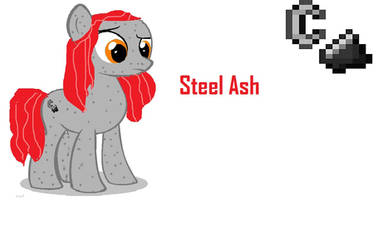 Steel Ash My OC pony