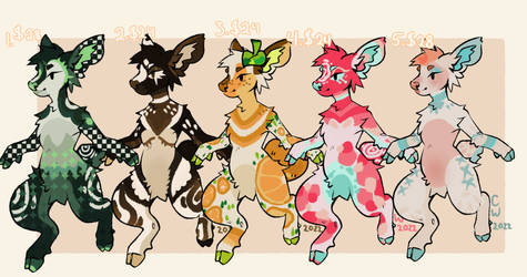 Deer Adoptables OPEN(Set price)