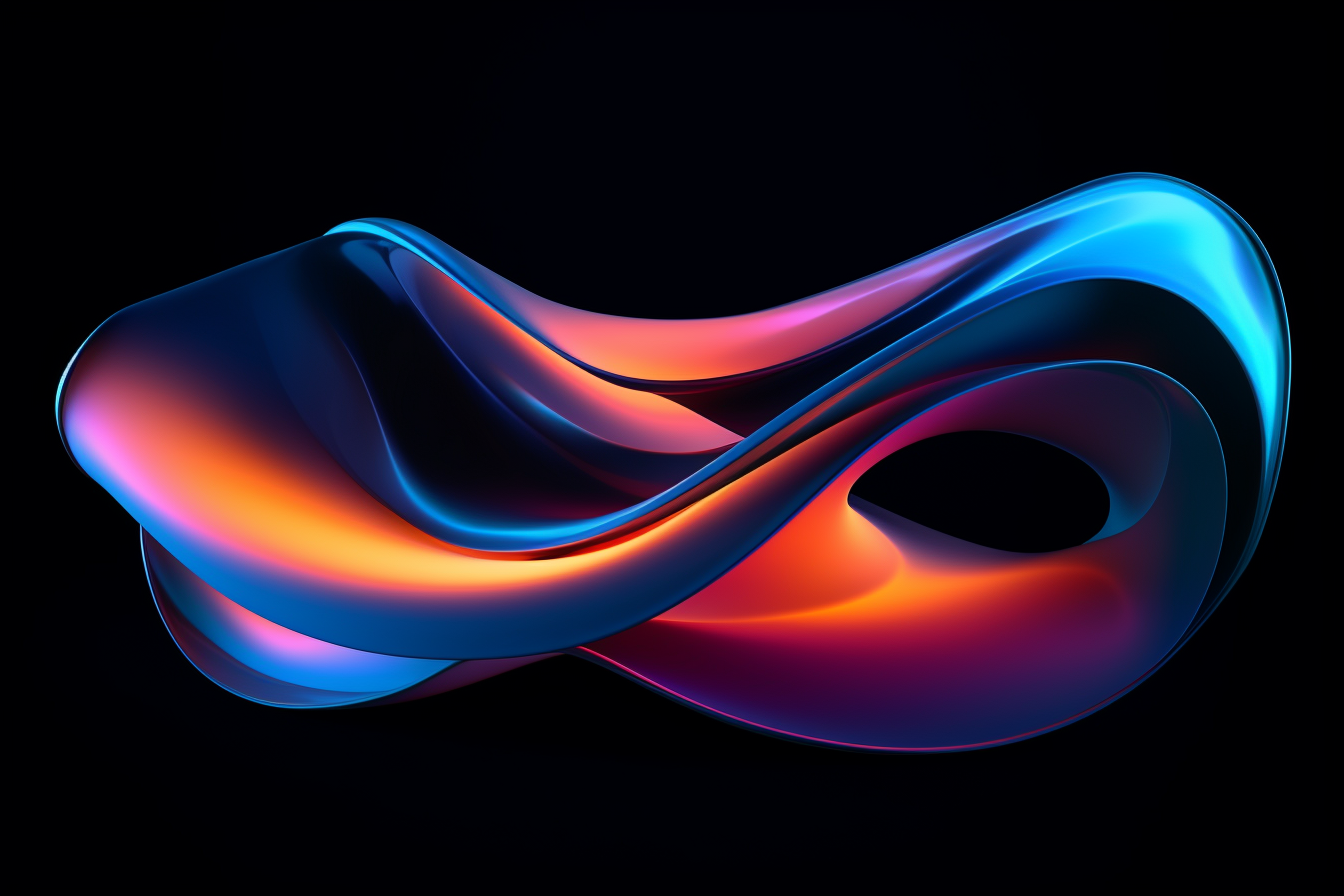 Abstract Dynamic Shape With Lighting Smooth Edges by ArtFromBabylon on ...