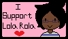 Gift I support Lola Rola stamp