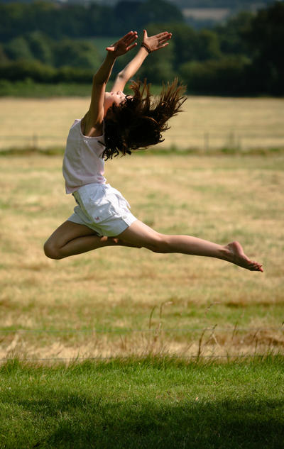 Stag Jumping