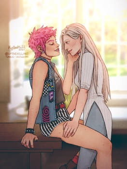 Tonks and Fleur