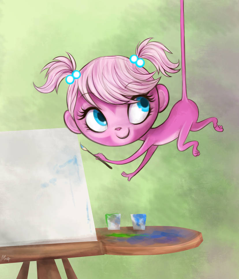 motivation monkey by Mn27 on DeviantArt