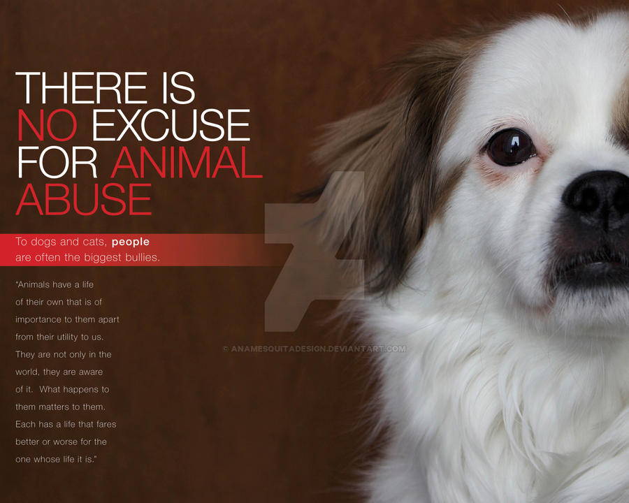 Animal Abuse PSA by AnaMesquitaDesign on DeviantArt Animal Abuse PSA by AnaMesquitaDesign on DeviantArt