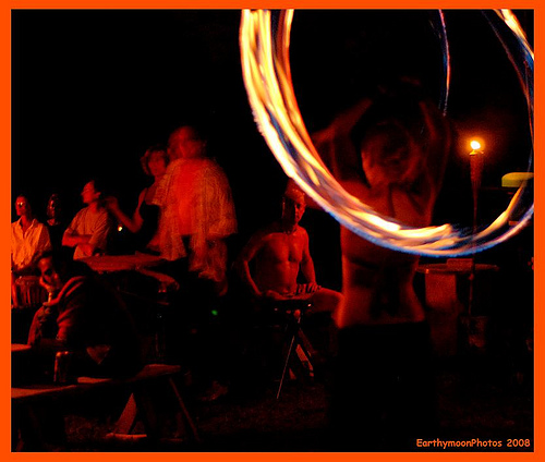 Fire Dancer in the Lox