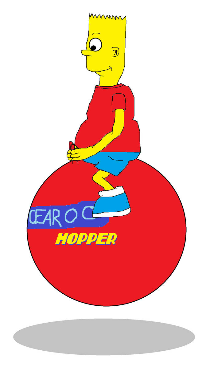 What Do You Hear Bart Simpson Bouncing Bart Simpson on a bouncearoo by itetpirsonicfan on DeviantArt