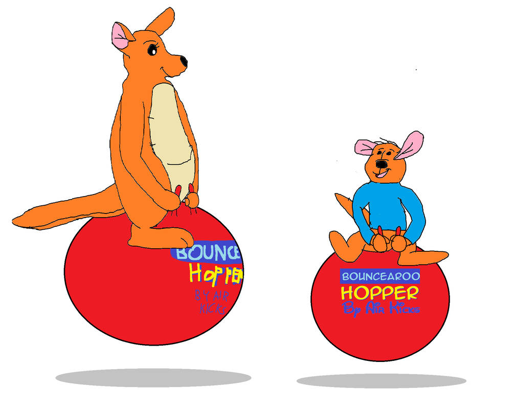 Kanga and Roo on bouncearoos by itetpirsonicfan on DeviantArt