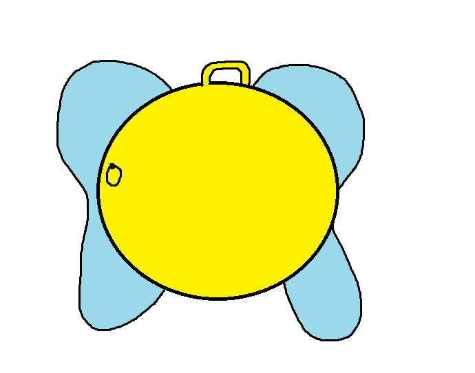 Flying hopper ball with wings by IsaacthePriceSonic99 on DeviantArt
