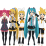 Vocaloid (AND UTAU) Kisekae + Exports!