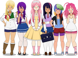 MLP Mane 6 Kisekae + Exports!