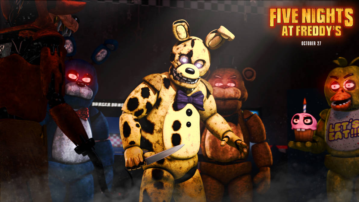 The Sand Temple (FNaF 2 Poster) by Yikoon on Newgrounds