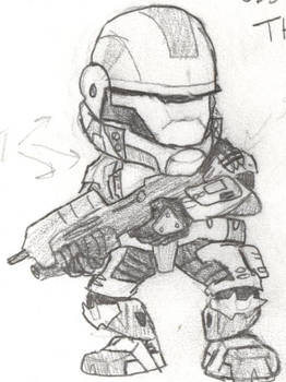 Chibi ODST spartan thingy