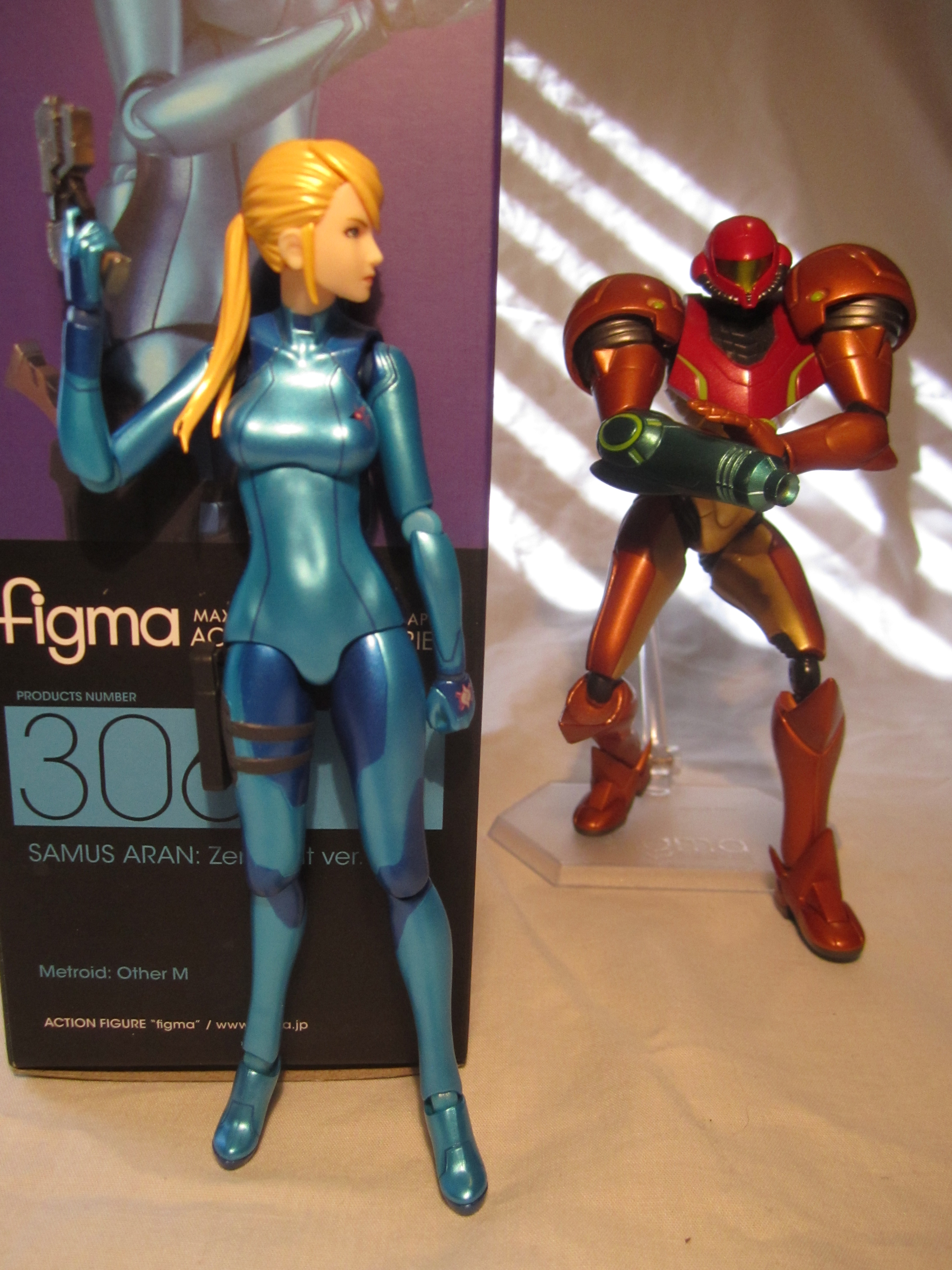 Zero Suit Samus Figma - SA-X Approaches