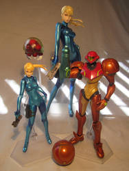 Zero Suit Samus Figma - Max Factory Samus Family