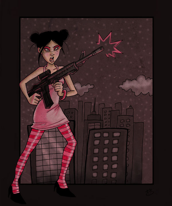 Girl+Gun version 2