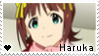 F2U - Haruka - The Idolmaster - Stamp by vvhiskers