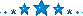 Stars Divider - Blue