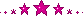 Stars Divider - Pink by vvhiskers Stars Divider - Pink by vvhiskers