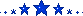 Stars Divider - Royal Blue