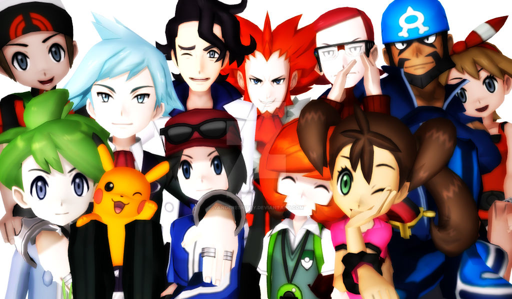 Pokemon Models by YandereSkitty on DeviantArt