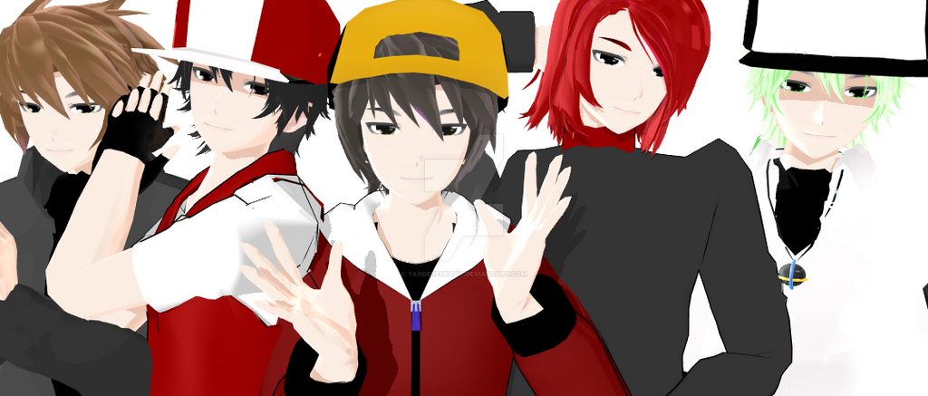 Pokemon Men by YandereSkitty on DeviantArt