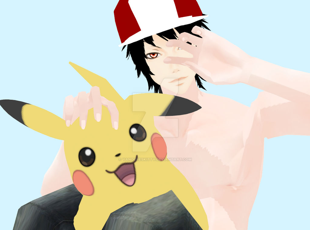 Pikachu Randy ::Red and Pikachu:: by YandereSkitty on DeviantArt