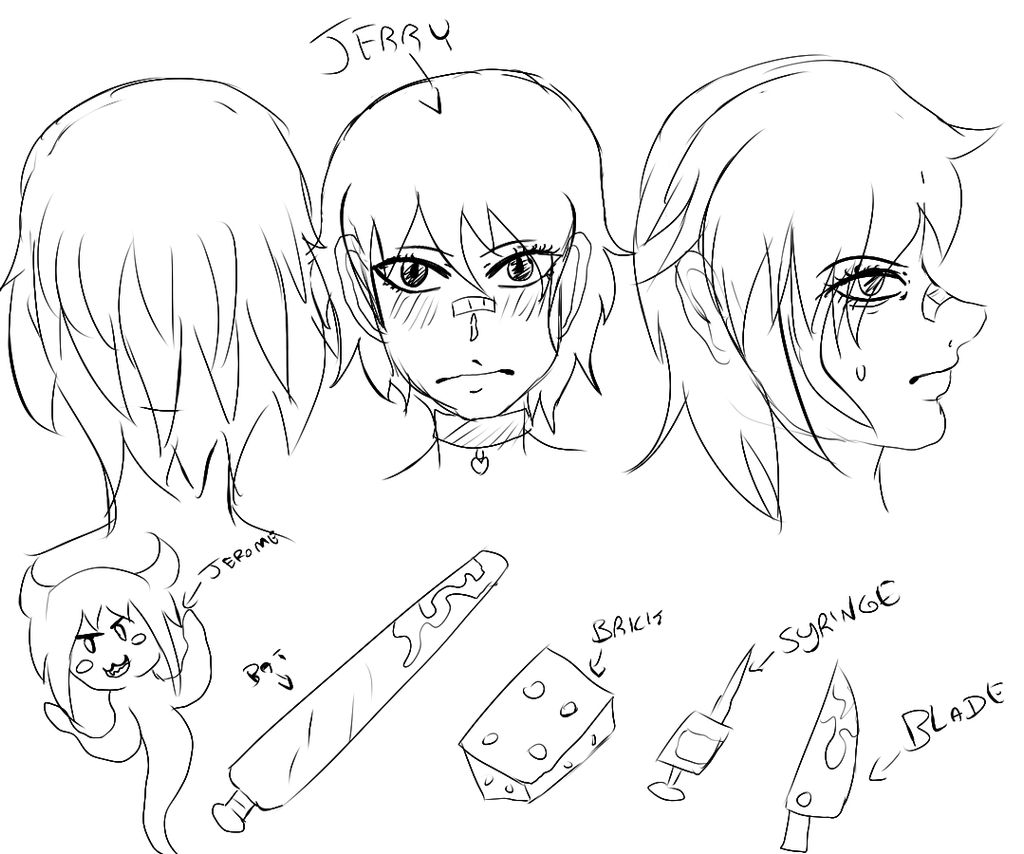 Jerry Character Rig ::Jerry - Character Sheet:: by YandereSkitty on DeviantArt