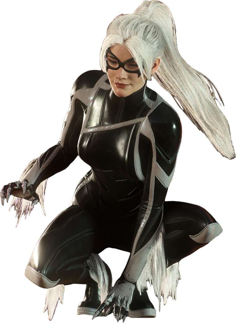 Spider Man 2 Black Cat Hero Pose 1 Render By CasperTVArt On DeviantArt spider-man-2-black-cat-hero-pose-1-render-by-caspertvart-on-deviantart