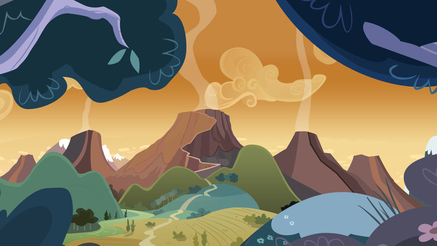 Dragon Volcano by BonesWolbach