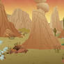 Desert Canyon Sunrise