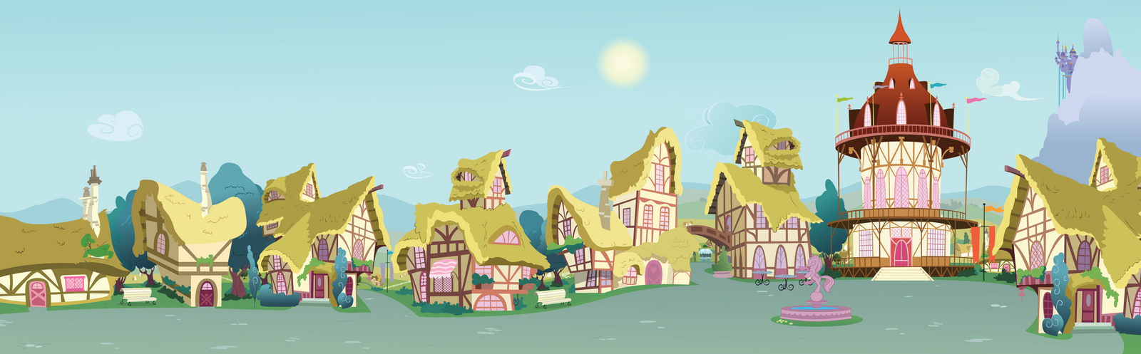 Ponyville Street to Town Center
