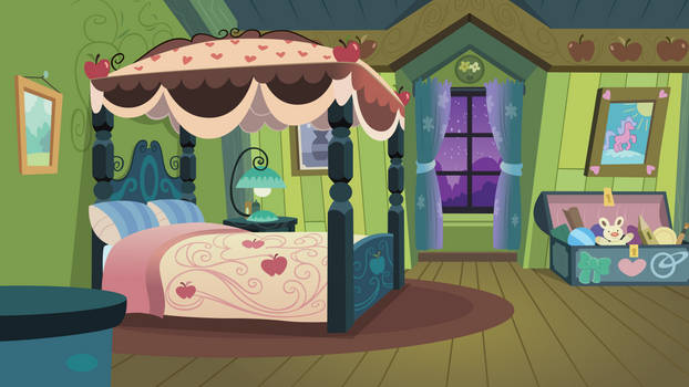 Apple Bloom's Bedroom Towards Window