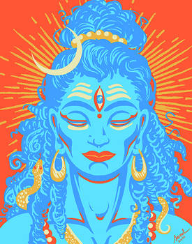 Shiva in palette 90