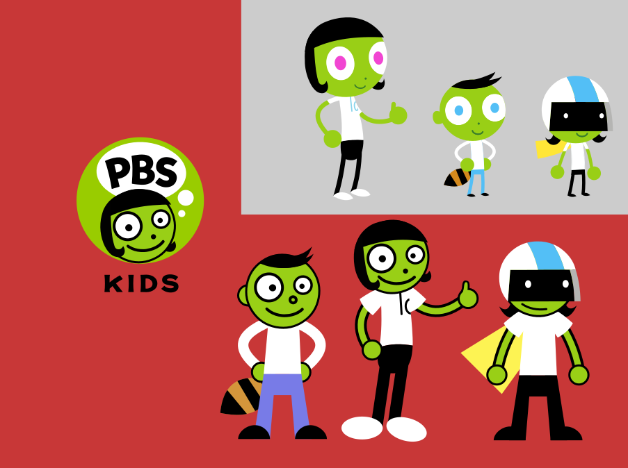 Dash and Dot of PBS Kids by jurassicdinodrew on DeviantArt