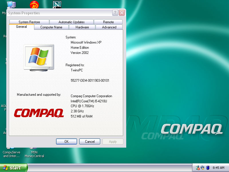Windows XP Home Edition RTM - Compaq OEM by IsraelGallegos1Redux on ...