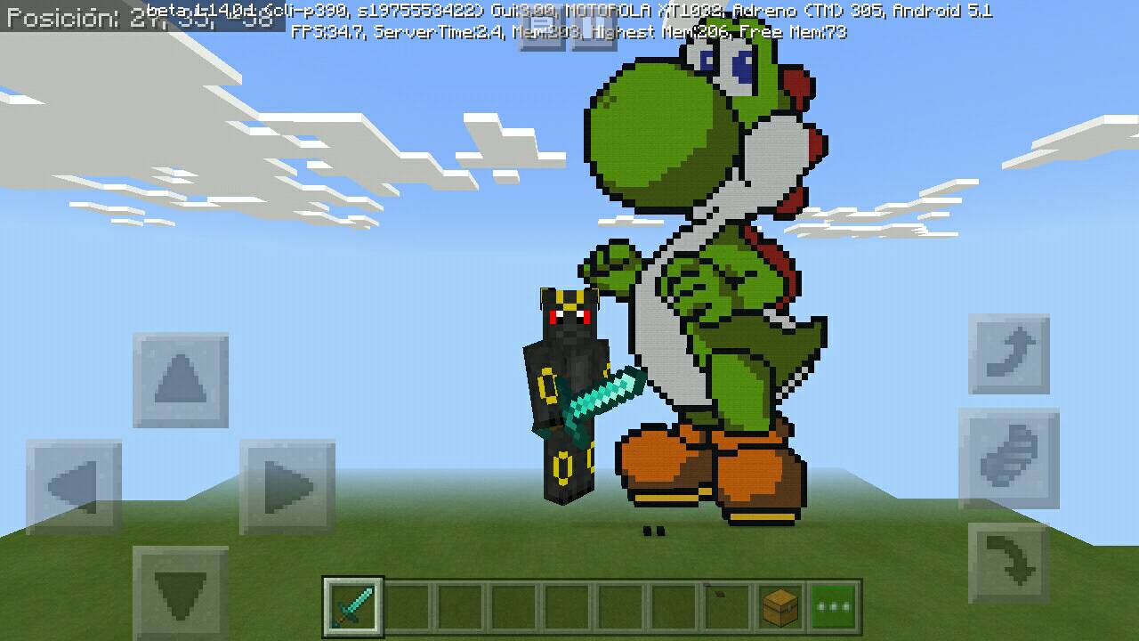 YoshiPixel Art(Minecraft) by SpacedLeech354 on DeviantArt