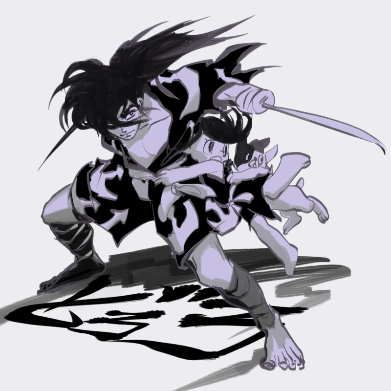 Dororo - 1969 Animation Ver by aoimomushi on DeviantArt Dororo - 1969 Animation Ver by aoimomushi on DeviantArt