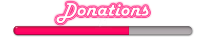 Neon Pink Donations Bar