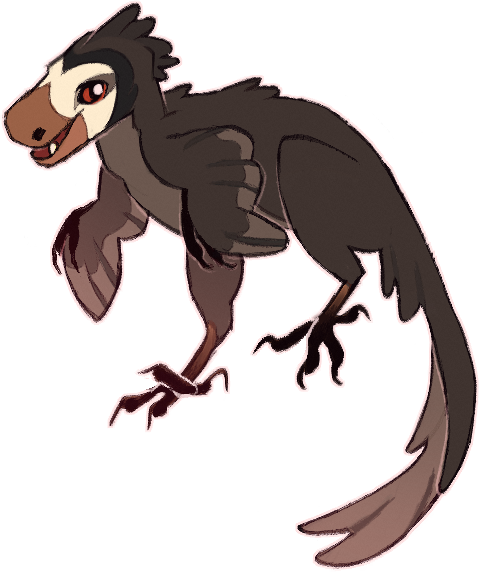 You are what you eat: Deinonychus by EWilloughby on DeviantArt