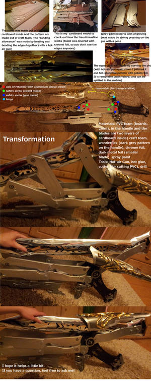 Gunblade WIP (tutorial) + Transformation