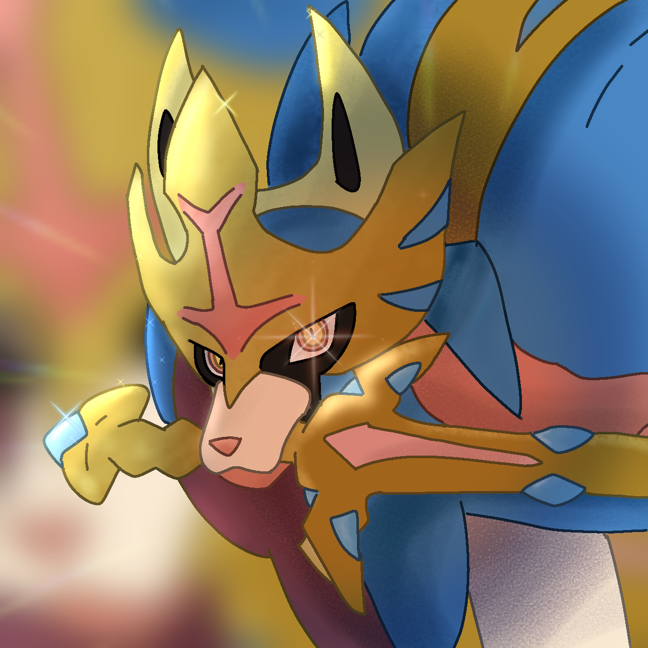 Zacian by miharoe on DeviantArt