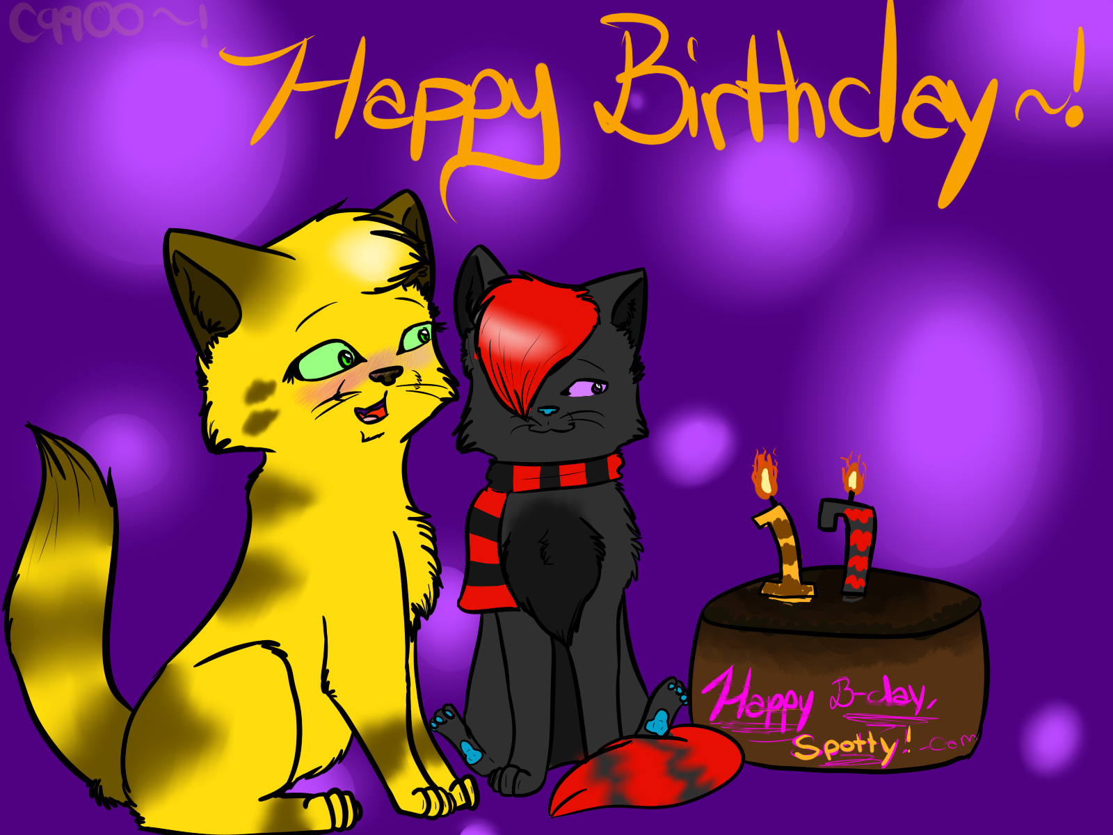 Happy Birthday, Spotty :3