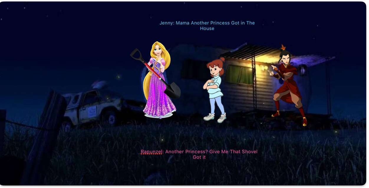 To The Princess Another Princess Got in The House by cgoessman on DeviantArt
