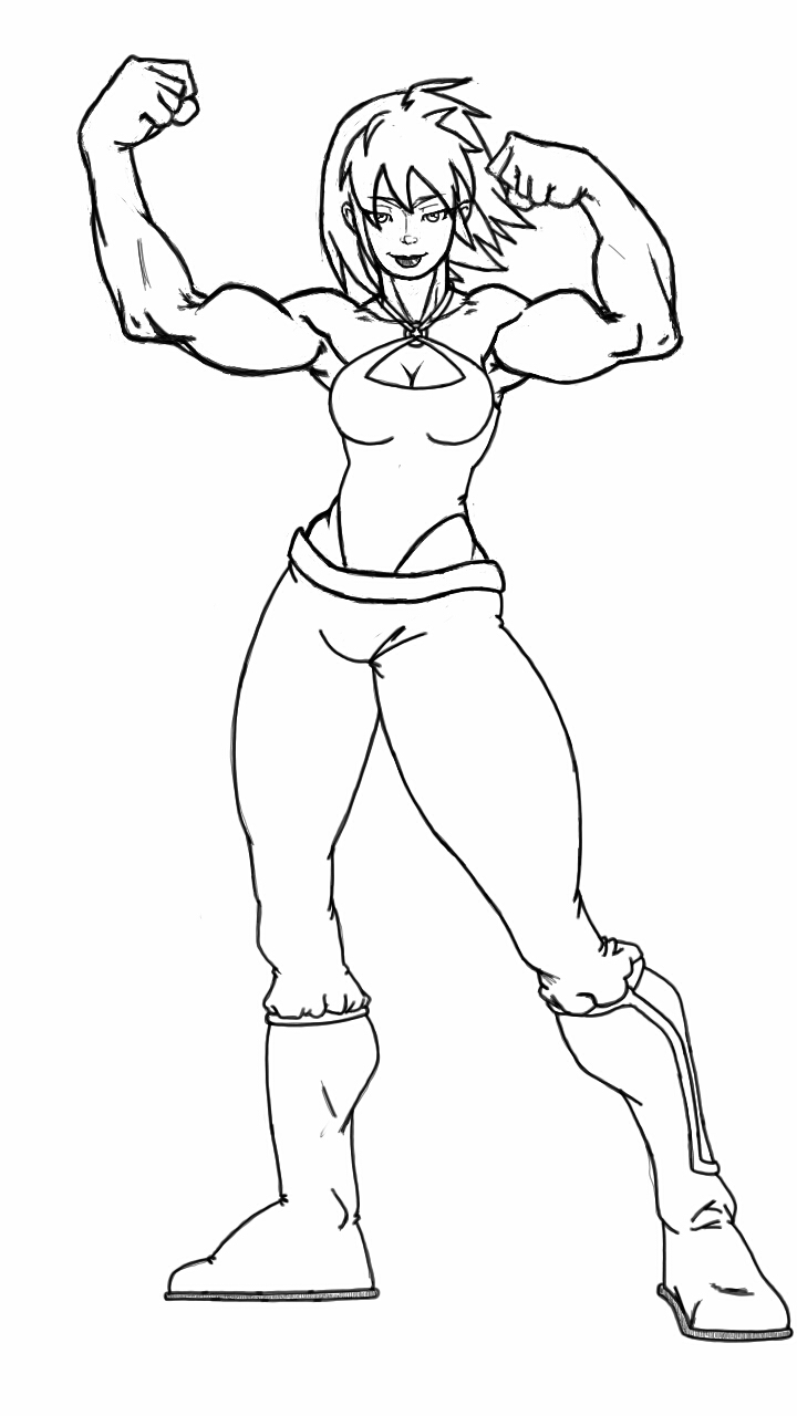 powergirl!...now with power pants