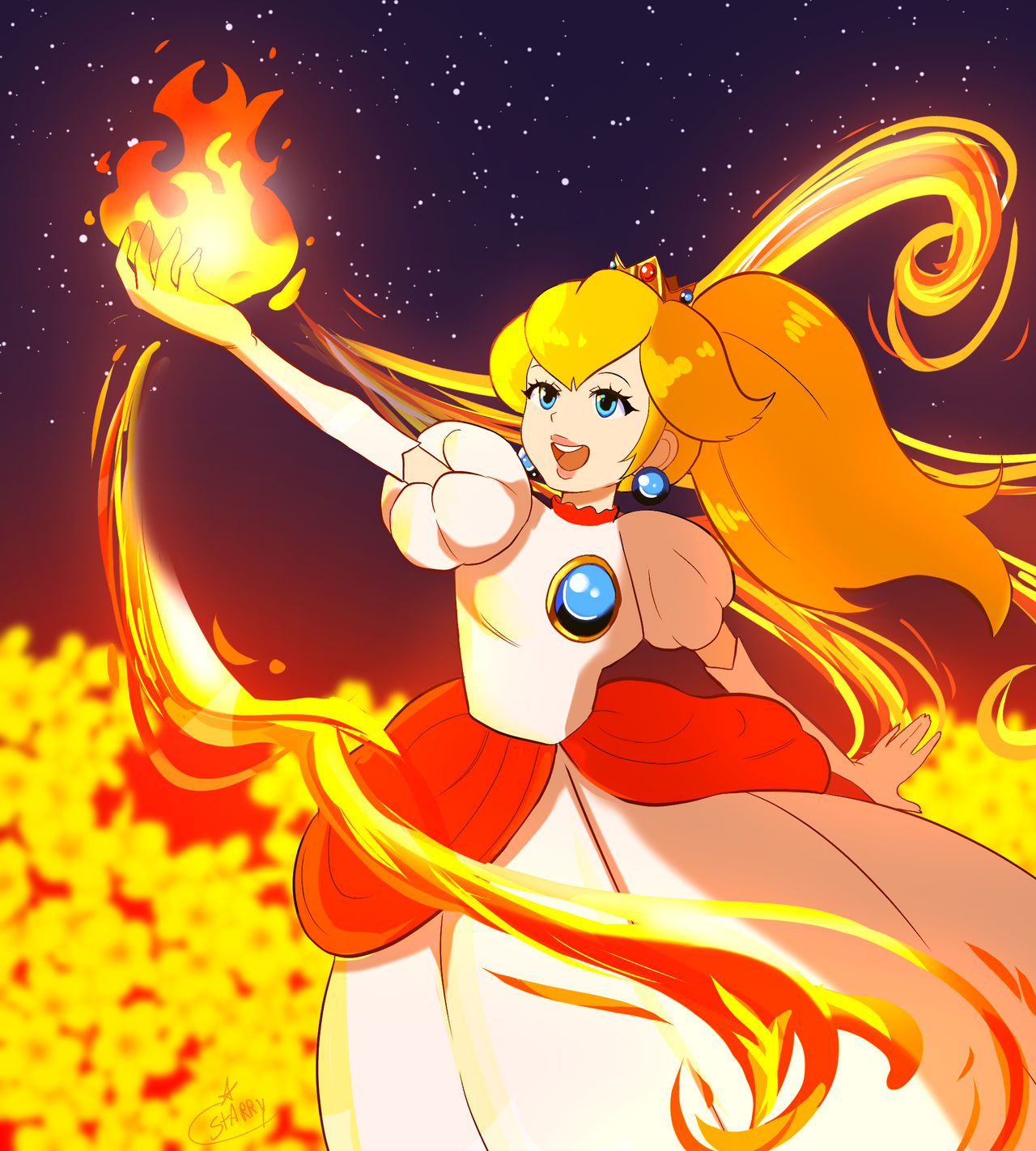 Fanatsy Peach PEACHESSSS by Starrysghost on DeviantArt