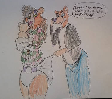 Mommy bears diaper check