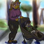 Mommy bear Wears the pants around here