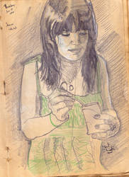 Jessica Moleskine Sketch